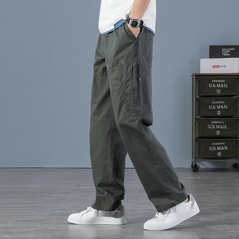 Oversized Cargo Pants Casual Loose Men